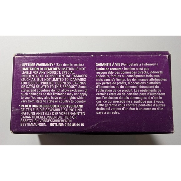 Imation 2HD 10 Pack 3.5-inch IBM Formatted High Density Diskettes +1 2HD Maxwell - Picture 7 of 12